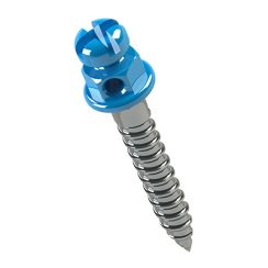 Miniparafuso Ortodôntico Cabeça de Bráquete Antihorário (Compr.: 8mm Transm.: 1mm Ø1.5mm)