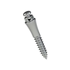 Miniparafuso Ortodôntico Extrarradicular de Aço (Compr.: 7mm Transm.: 4mm Ø2mm)