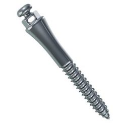 Miniparafuso Ortodôntico Extrarradicular de Aço Furo .021 x .025 (Compr.10mm Transm.6mm Ø2mm)