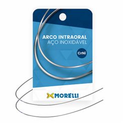 Arco Intraoral Inferior CrNi Redondo Ø0,45mm (.018")