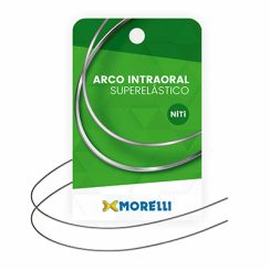 Arco Intraoral Superelástico Médio NiTi Quad. 0,40x0,40mm (.016"x.016")