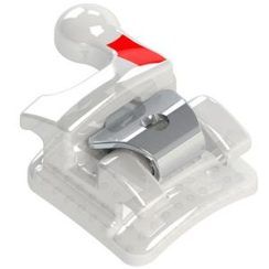 Bráquete Prescrição Roth Ceramic SLP .022" 24, 25 Gancho