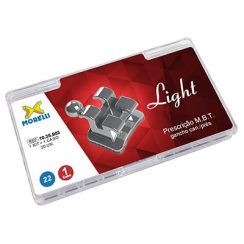 Kit de Bráquetes 01 caso Prescrição M.B.T. Light .022" Gancho Can./Prés