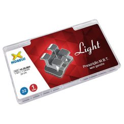 Kit de Bráquetes 01 caso Prescrição M.B.T. Light .022"