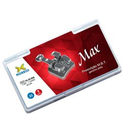 Kit de Bráquetes 01 caso Prescrição M.B.T. Max .022" Gancho Prés