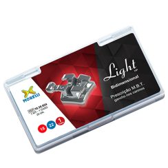 Kit de Bráquetes 01 caso Prescrição M.B.T. Light HP Bidimensional .018" / .022" Gancho Gan.