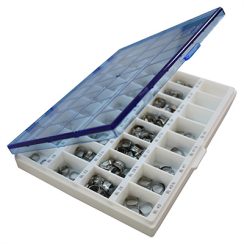 KIT DE BANDAS UNIVERSAL PARA MOLARES I/DE 130 unidades