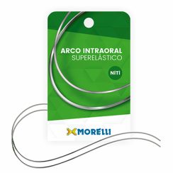 Arco Intraoral Curva Reversa SPEE Superelástico Grande NiTi Redondo Ø0,30mm (.012")