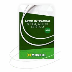 Arco Intraoral Estético Superelástico Grande NiTi Redondo Ø0,35mm (.014")