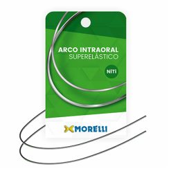 Arco Intraoral Superelástico Grande NiTi Retangular 0,45x0,63mm (.018"x.025")