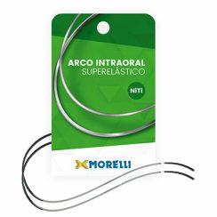 Arco Intraoral Curva Reversa SPEE Superelástico Médio NiTi 0,40x0,55mm(.016"x.022")