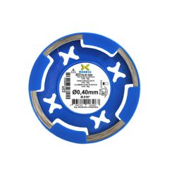 Fio Ortodôntico Duro Elástico CrNi Redondo Ø0,40mm (.016") em Rolo 50g
