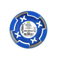 Fio Ortodôntico Duro Elástico CrNi Redondo Ø0,50mm (.020") em Rolo 50g