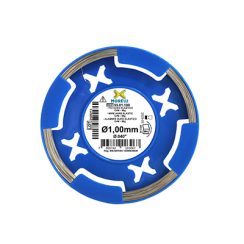 Fio Ortodôntico Duro Elástico CrNi Redondo Ø1,00mm (.040") em Rolo 50g