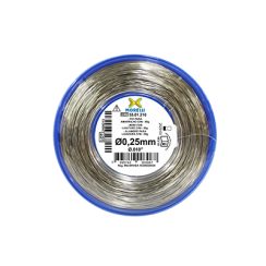 Fio para Amarrilho CrNi Redondo Ø0,25mm (.010") em Rolo 50g