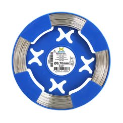 Fio Ortodôntico Duro Elástico CrNi Redondo Ø0,70mm (.028") em Rolo 500g