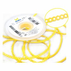 Elástico Corrente Curto Amarelo 1,5m