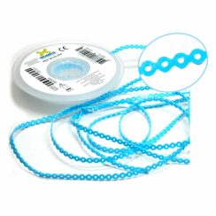 Elástico Corrente Médio Azul Bebê 1,5m