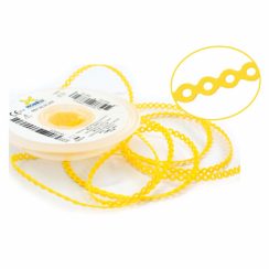 Elástico Corrente Médio Amarelo 1,5m