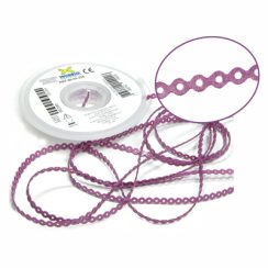 Elástico Corrente Médio Rosa Pérola 1,5m