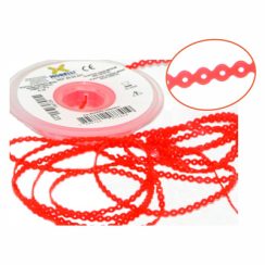 Elástico Corrente Médio Vermelho Cristal 1,5m