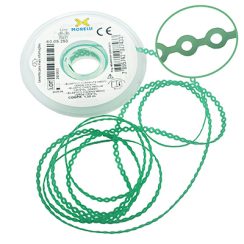 Elástico Corrente Médio Verde Cristal 1,5m