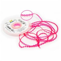 Elástico Corrente Longo Pink Cristal 1,5m