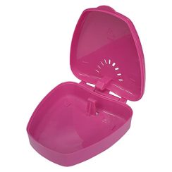 Caixa de Bolso Rosa Magenta