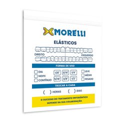 Embalagem para Elástico Ortodôntico 50 Unidades